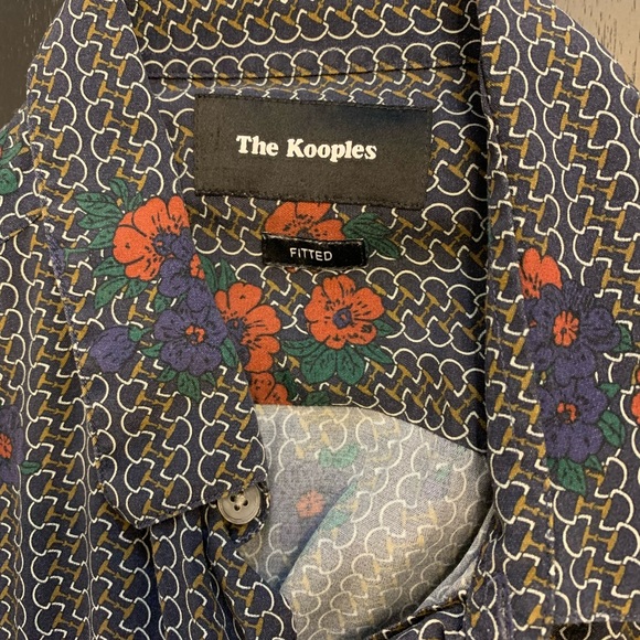 The Kooples mens medium button up shirt - Picture 6 of 7